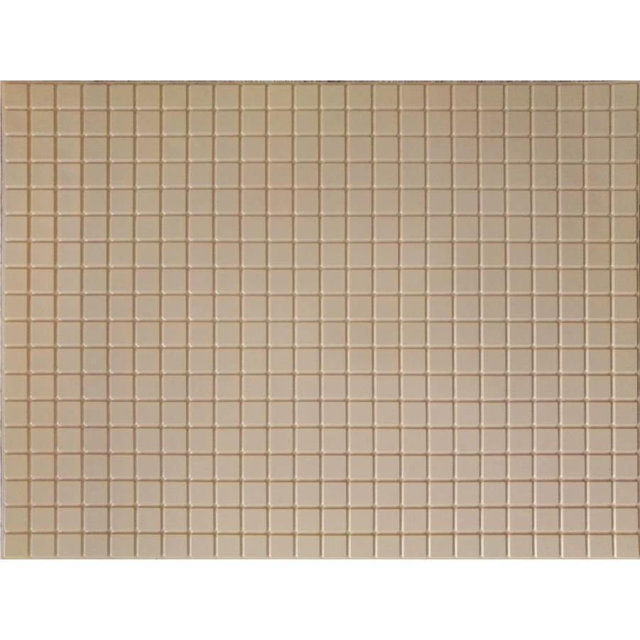 Obkladové panely 3D PVC rozmer 440 x 580 mm mozaika hnedá