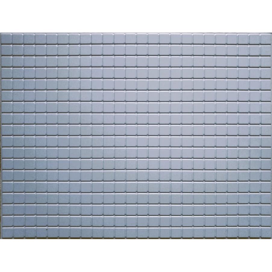 Obkladové panely 3D PVC rozmer 440 x 580 mm mozaika sivá