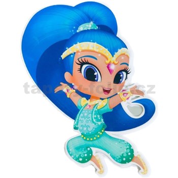 3D Penová dekorácia na stenu Shine (Shimmer & Shine)