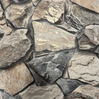 Vliesové tapety na stenu IMPOL 3D kameň sivo-hnedý