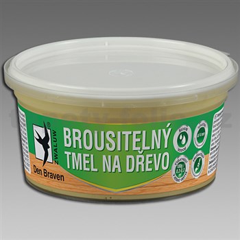 Brúsiteľný tmel na drevo biely 250g