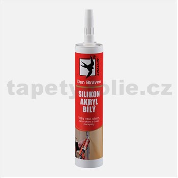 Silikon akrylový tmel 280ml biely