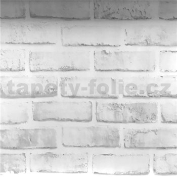 Samolepiace tapety tehla klasik sivá 45 cm x 10 m