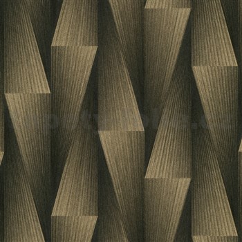 Vliesové tapety na stenu GMK Fashion for walls  5 art-deco shift zlato-čierny