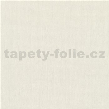 Vliesové tapety na stenu GMK Fashion for walls  5 textilná štruktúra krémovo biela