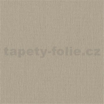 Vliesové tapety na stenu GMK Fashion for walls  5 textilná štruktúra tmavo béžová