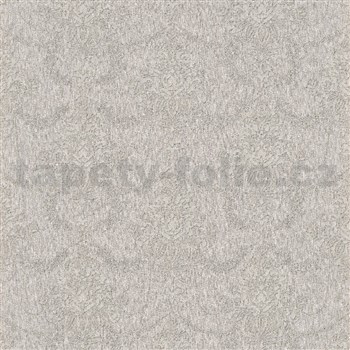 Vliesové tapety na stenu IMPOL HIT2 zámocký vzor niklový na béžovom podklade