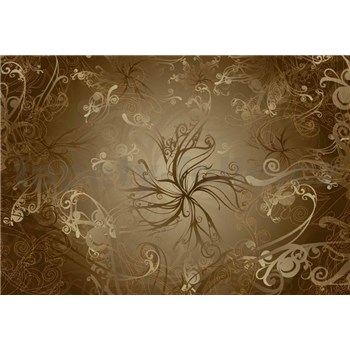 Vliesové fototapety Gold, rozmer 368 cm x 254 cm