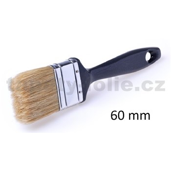 Plochý štetec 60mm SHADOW, štetina na syntetické farby, laky, lazúry - POSLEDNÉ KUSY