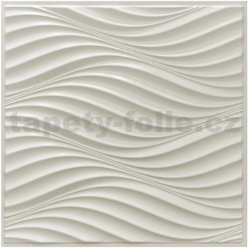 Obkladové panely 3D PVC rozmer 595 x 595 mm, hrúbka 0,6mm, PORTU 3D - POSLEDNÉ KUSY