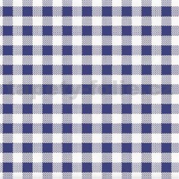 Obrus metráž káro modré