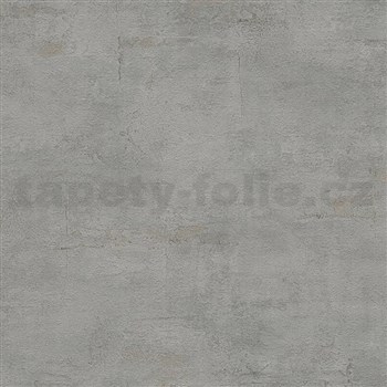 Vliesové tapety IMPOL Wood and Stone 2 betón so štruktúrou tmavo sivý - POSLEDNÝ KUS