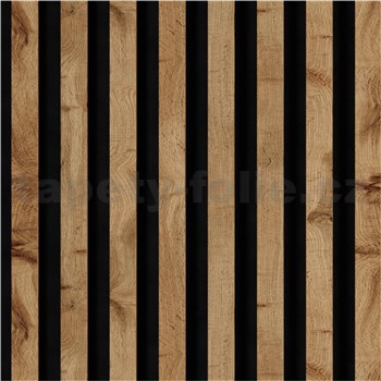 Dekoračné panely wotan 3D lamely na filcovom podklade 40 x 40 cm