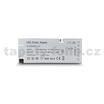 36W LED napájací zdroj, určený pre napájenie 1 akustického panelu