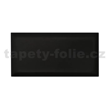 Čalúnený panel SOFTLINE 60 x 30 cm čierny