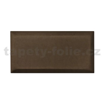 Čalúnený panel SOFTLINE 60 x 30 cm hnedý