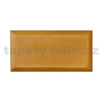 Čalúnený panel SOFTLINE 60 x 30 cm okrový