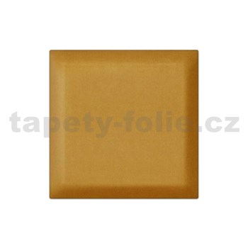 Čalúnený panel SOFTLINE 30 x 30 cm okrová