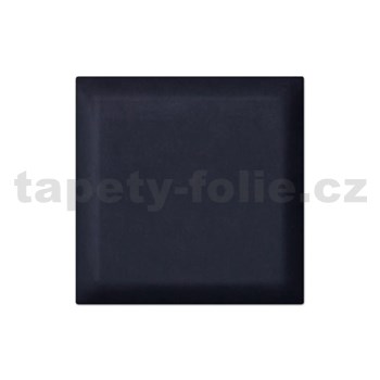 Čalúnený panel SOFTLINE 30 x 30 cm tmavo modrý