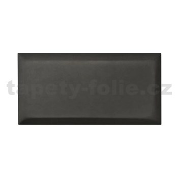 Čalúnený panel SOFTLINE 60 x 30 cm tmavo hnedý