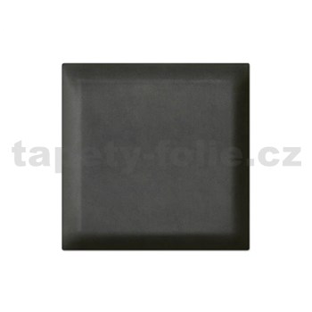 Čalúnený panel SOFTLINE 30 x 30 cm tmavo hnedý