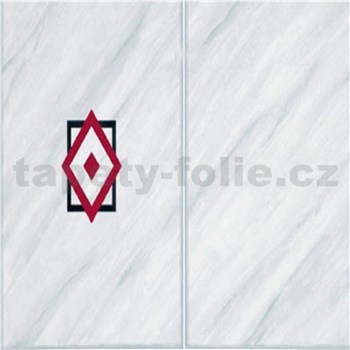 Samolepiace tapety - Rhomba sivá 67,5 cm x 15 m - POSLEDNÉ METRE