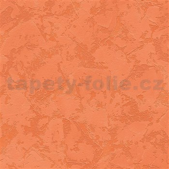 Vliesové tapety na stenu IMPOL omietkovina oranžová