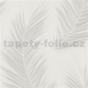 Vliesové tapety na stenu Aurora perečká biele na bielom podklade