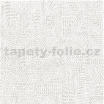 Vliesové tapety na stenu Avalon geometrický vzor svetlo sivý