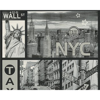 Vinylové tapety na stenu Boys & Girls New York taxi