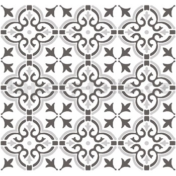 Dekoratívny obklad na stenu Ceramics kvetinový vzor šírka 67,5 cm x 20 m