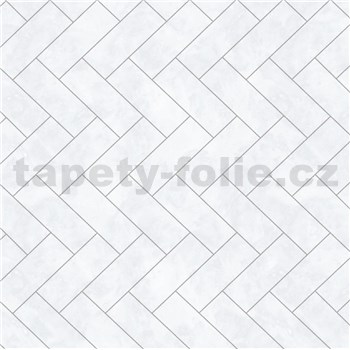 Dekoratívny obklad na stenu Ceramics Chevron metalický šírka 67,5 cm x 20 m