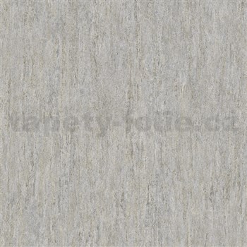 Vliesové tapety na stenu IMPOL Code Nature travertin sivo-hnedý