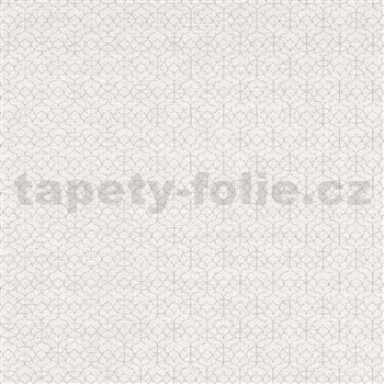Vliesové tapety na stenu IMPOL Code Nature malé ornamenty zlaté na krémovom podklade