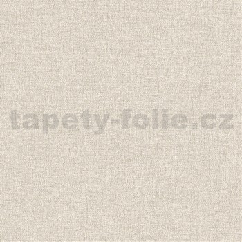 Vliesové tapety na stenu IMPOL Collection textilná štruktúra svetlo hnedá