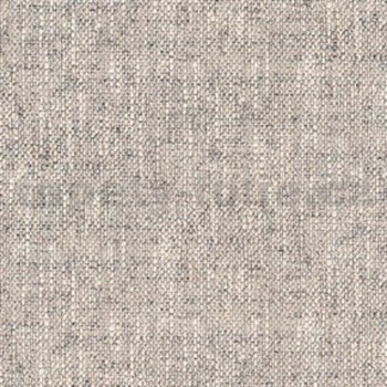 Vliesové tapety na stenu Collection 2 vzor textilný vzor béžovo-čierný POSLEDNÁ ROLKA