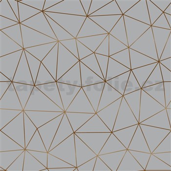 Samolepiace tapety Tico zlatý - 67,5 cm x 2 m