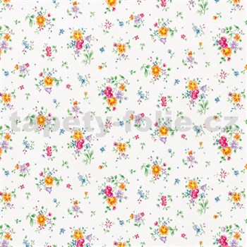 Samolepiace tapety d-c-fix - záhradné kvety 45 cm x 15 m