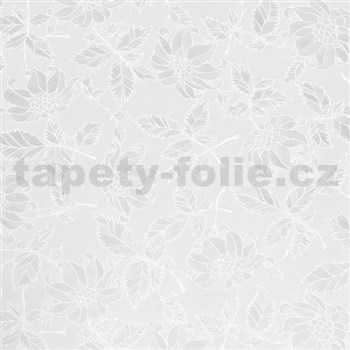 Samolepiace tapety d-c-fix transparentné kvety 45 cm x 15 m