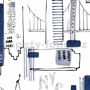 Samolepiace tapety d-c-fix - Bronx 45 cm x 15 m - POSLEDNÉ METRE