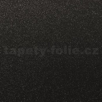 Samolepiaca tapeta trblietky čierne - 67,5 cm x 2 m (cena za kus)