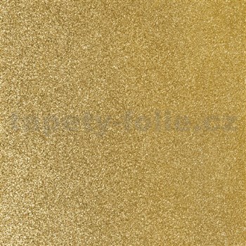 Samolepiaca fólia d-c-fix trblietky zlaté - 67,5 cm x 2 m (cena za kus)