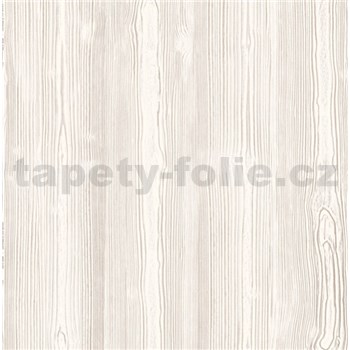 Samolepiaca tapeta biele drevo s výraznou štruktúrou kontúr - 67,5 cm x 1,5 m (cena za kus)