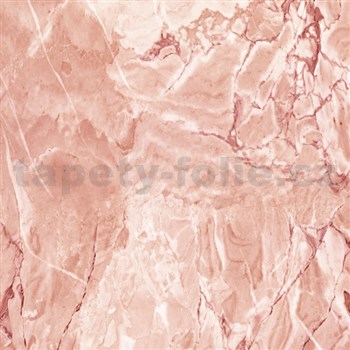 Samolepiace tapety  - mramor Cortes rezavý 90 cm x 15 m - POSLEDNÉ METRE