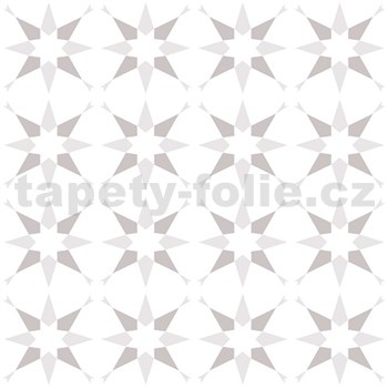 Vinylové samolepiace podlahové štvorce Classic hvezdičky malé rozmer 30,5 cm x 30,5 cm