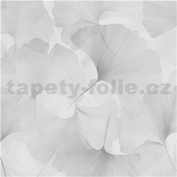 Vliesové tapety na stenu Elysium listy ginko biele