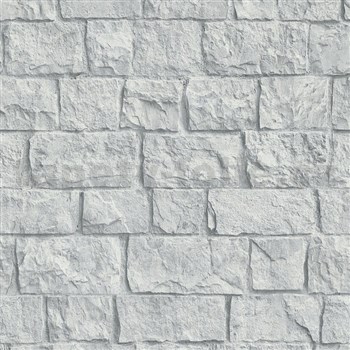 Vliesové tapety na stenu IMPOL obkladový kameň sivý