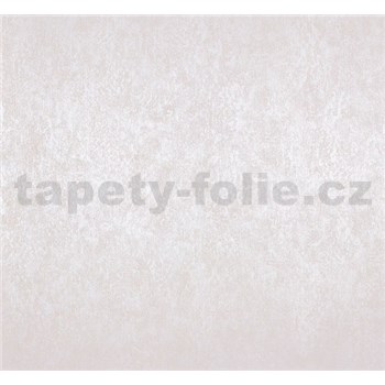 Vliesové tapety Estelle metalická bielo-krémová