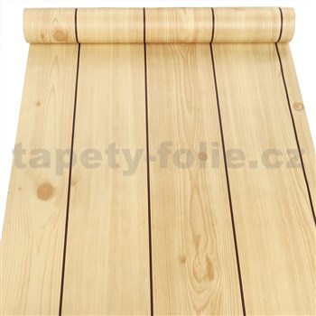 Samolepiace tapety smrekové dosky 45 cm x 10 m