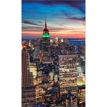 Vliesové fototapety New York mrakodrapy rozmer 150 cm x 250 cm